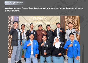 DPRD Kabupaten Demak Terima Audiensi Forum OSIS Kabupaten Demak (FOSIS)
