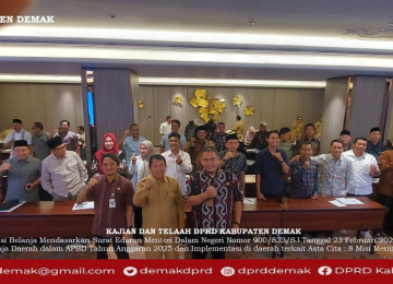 KAJIAN DAN TELAAH DPRD KABUPATEN DEMAK