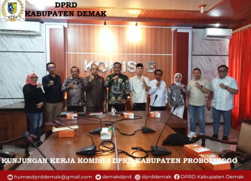 KUNJUNGAN KERJA KOMISI I DPRD KABUPATEN PROBOLINGGO